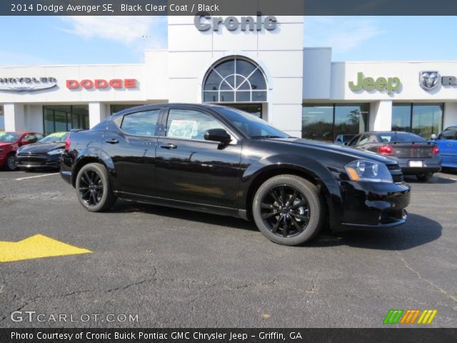 2014 Dodge Avenger SE in Black Clear Coat