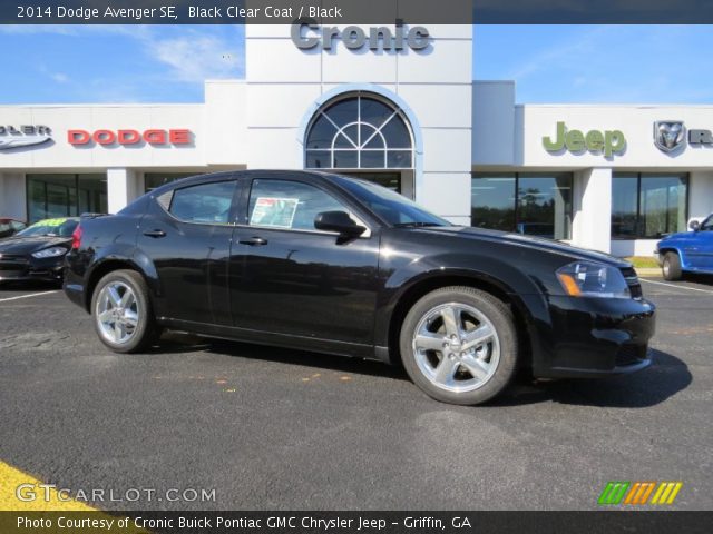 2014 Dodge Avenger SE in Black Clear Coat