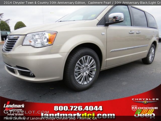 2014 Chrysler Town & Country 30th Anniversary Edition in Cashmere Pearl
