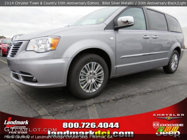2014 Chrysler Town & Country 30th Anniversary Edition in Billet Silver Metallic