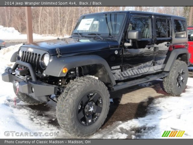 2014 Jeep Wrangler Unlimited Sport 4x4 in Black