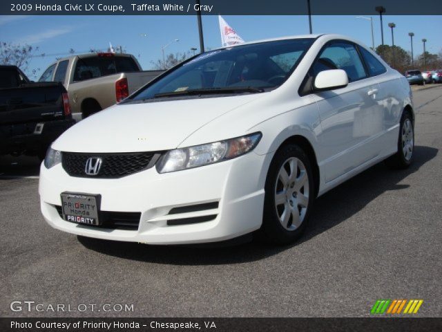 2009 Honda Civic LX Coupe in Taffeta White