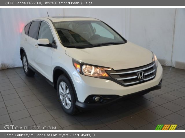 2014 Honda CR-V EX in White Diamond Pearl