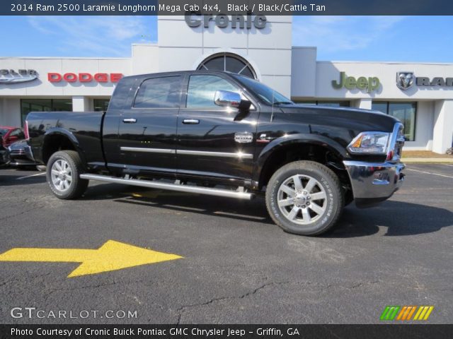 2014 Ram 2500 Laramie Longhorn Mega Cab 4x4 in Black