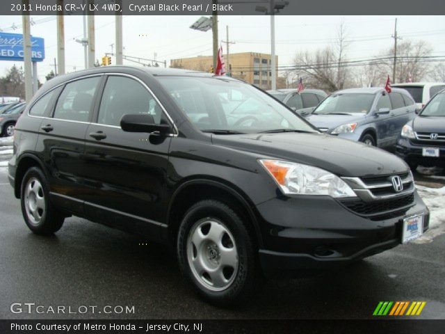 2011 Honda CR-V LX 4WD in Crystal Black Pearl