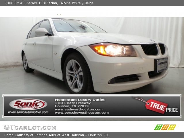 2008 BMW 3 Series 328i Sedan in Alpine White