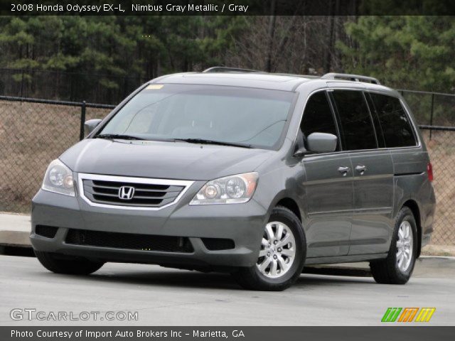 2008 Honda Odyssey EX-L in Nimbus Gray Metallic