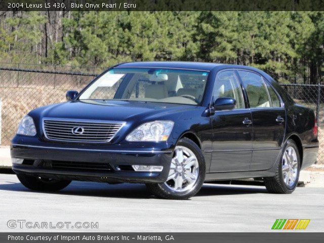 2004 Lexus LS 430 in Blue Onyx Pearl