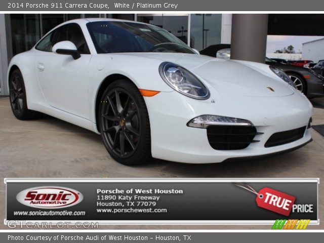 2014 Porsche 911 Carrera Coupe in White