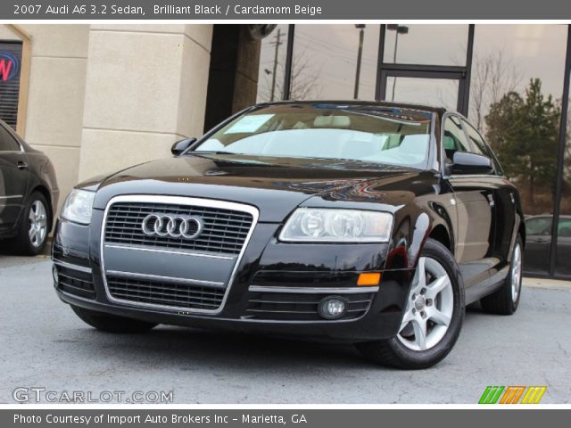2007 Audi A6 3.2 Sedan in Brilliant Black