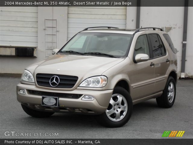 2004 Mercedes-Benz ML 350 4Matic in Desert Silver Metallic