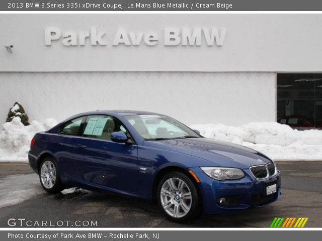 2013 BMW 3 Series 335i xDrive Coupe in Le Mans Blue Metallic