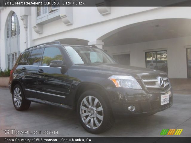2011 Mercedes-Benz GLK 350 in Black