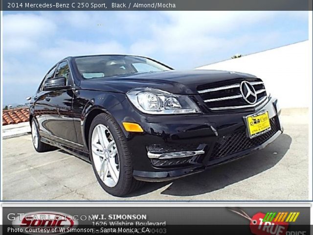 2014 Mercedes-Benz C 250 Sport in Black