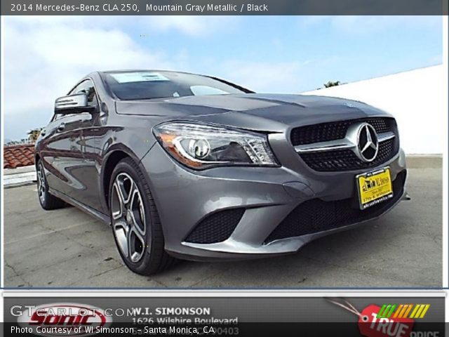 2014 Mercedes-Benz CLA 250 in Mountain Gray Metallic