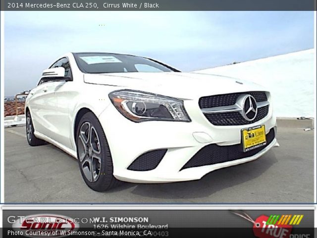 2014 Mercedes-Benz CLA 250 in Cirrus White