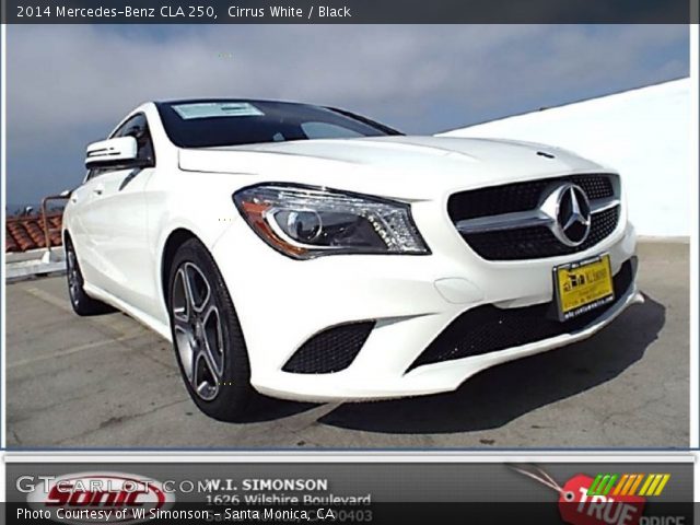 2014 Mercedes-Benz CLA 250 in Cirrus White
