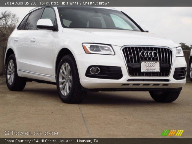 2014 Audi Q5 2.0 TFSI quattro in Ibis White