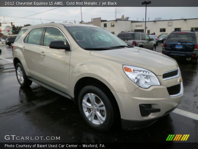 2012 Chevrolet Equinox LS AWD in Gold Mist Metallic