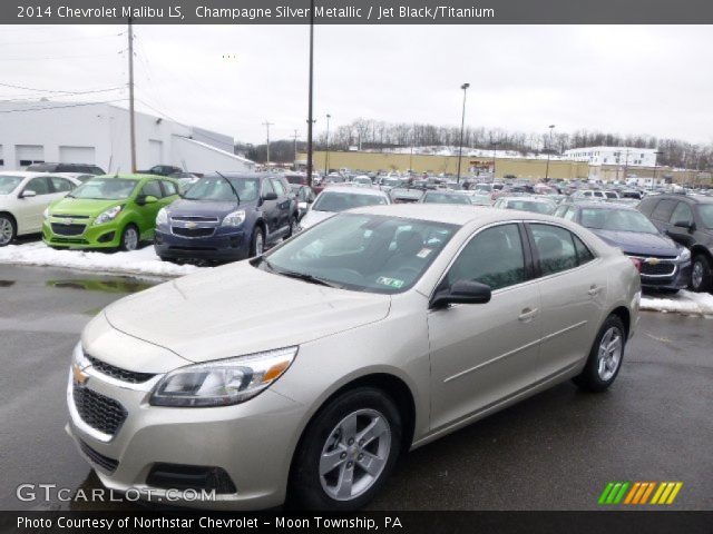 2014 Chevrolet Malibu LS in Champagne Silver Metallic