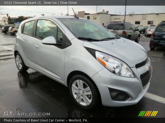 2013 Chevrolet Spark LS in Silver Ice