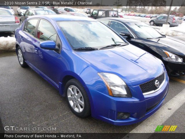 2010 Nissan Sentra 2.0 SR in Blue Metallic