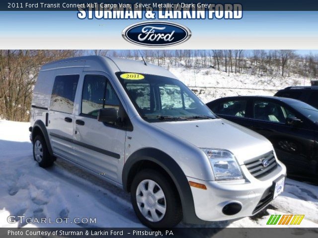 2011 Ford Transit Connect XLT Cargo Van in Silver Metallic