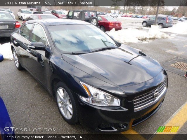 2011 Nissan Maxima 3.5 S in Super Black