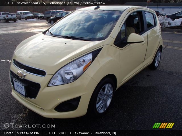 2013 Chevrolet Spark LS in Lemonade (Yellow)