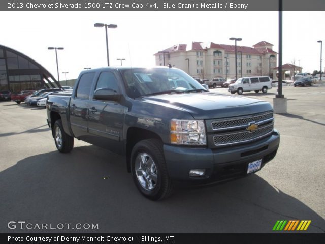 2013 Chevrolet Silverado 1500 LTZ Crew Cab 4x4 in Blue Granite Metallic