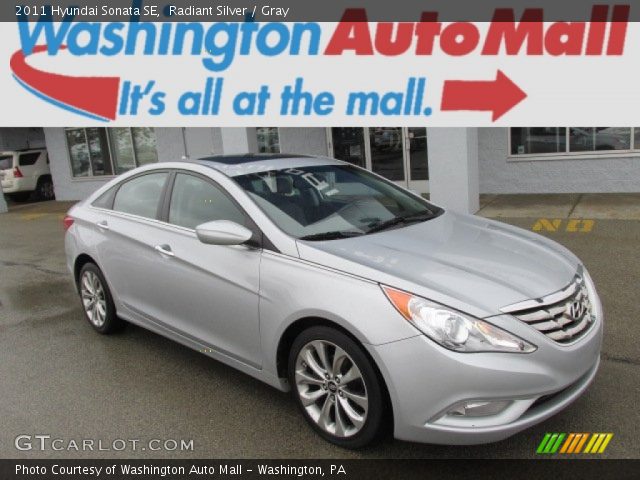 2011 Hyundai Sonata SE in Radiant Silver