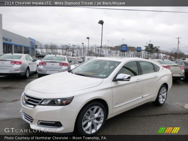 2014 Chevrolet Impala LTZ in White Diamond Tricoat