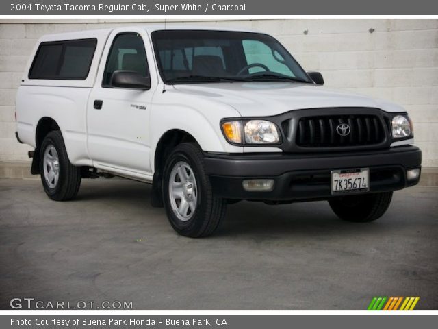 2004 Toyota Tacoma Regular Cab in Super White