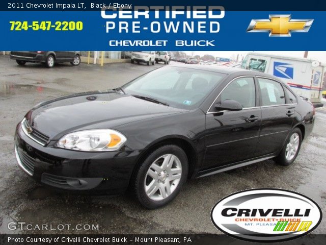 2011 Chevrolet Impala LT in Black