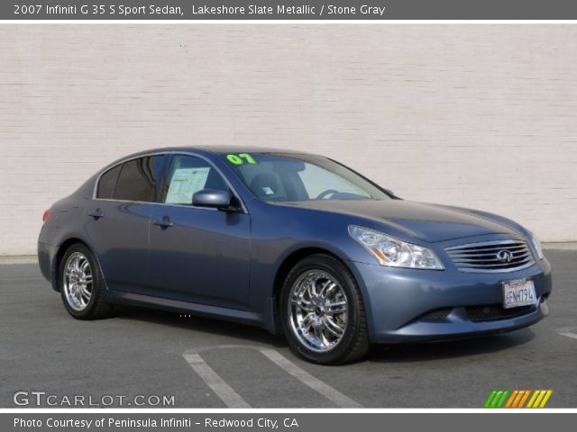 2007 Infiniti G 35 S Sport Sedan in Lakeshore Slate Metallic