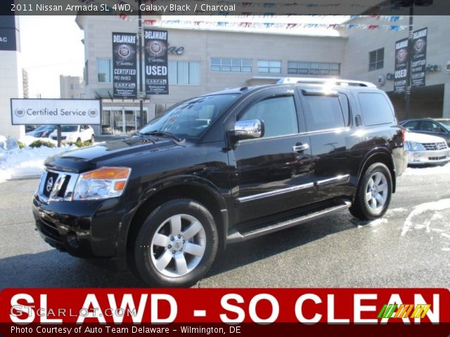 2011 Nissan Armada SL 4WD in Galaxy Black