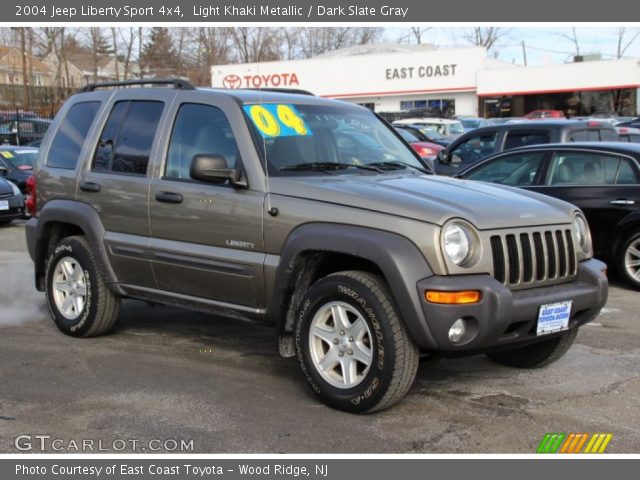 2004 Jeep Liberty Sport 4x4 in Light Khaki Metallic