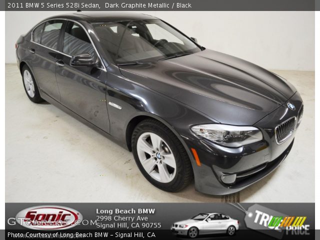 2011 BMW 5 Series 528i Sedan in Dark Graphite Metallic
