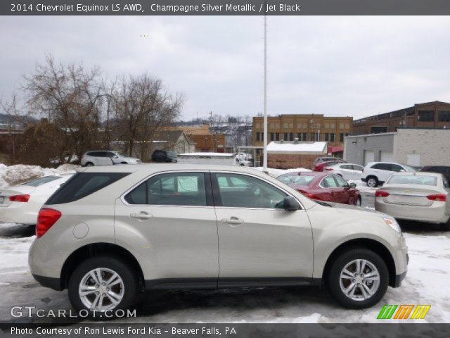 2014 Chevrolet Equinox LS AWD in Champagne Silver Metallic