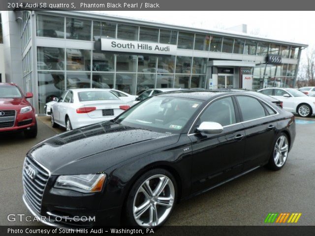 2014 Audi S8 quattro S in Phantom Black Pearl
