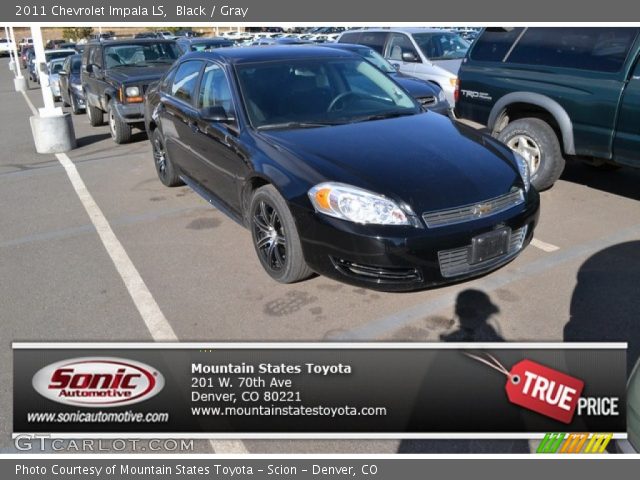 2011 Chevrolet Impala LS in Black