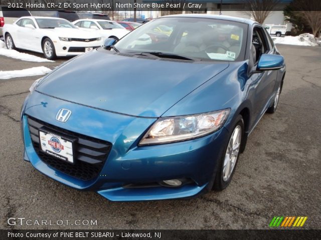 2012 Honda CR-Z EX Sport Hybrid in North Shore Blue Pearl