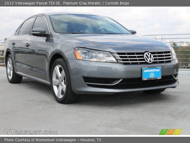 2013 Volkswagen Passat TDI SE in Platinum Gray Metallic