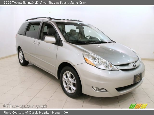 2006 Toyota Sienna XLE in Silver Shadow Pearl