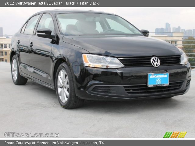 2012 Volkswagen Jetta SE Sedan in Black