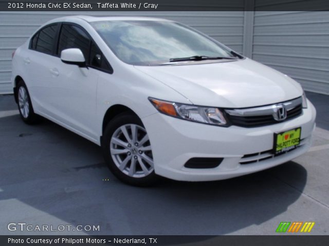 2012 Honda Civic EX Sedan in Taffeta White