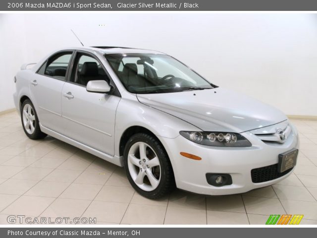 2006 Mazda MAZDA6 i Sport Sedan in Glacier Silver Metallic