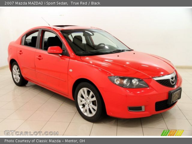 2007 Mazda MAZDA3 i Sport Sedan in True Red