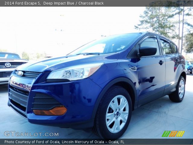 2014 Ford Escape S in Deep Impact Blue