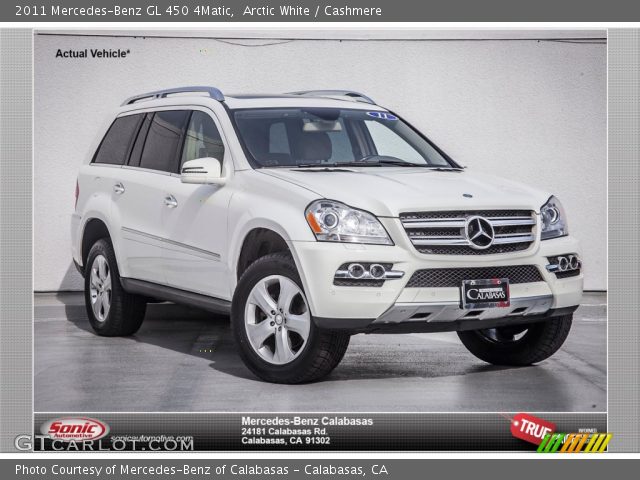 2011 Mercedes-Benz GL 450 4Matic in Arctic White